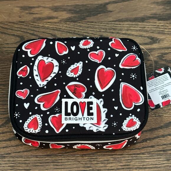 Brighton Other - Brighton Hearts A Flutter Travel Jewelry Case NWT